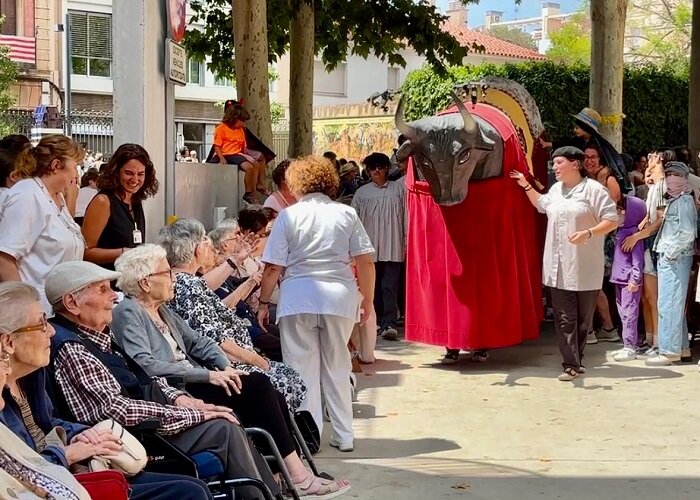 La residència Sant Josep viu Les Santes!